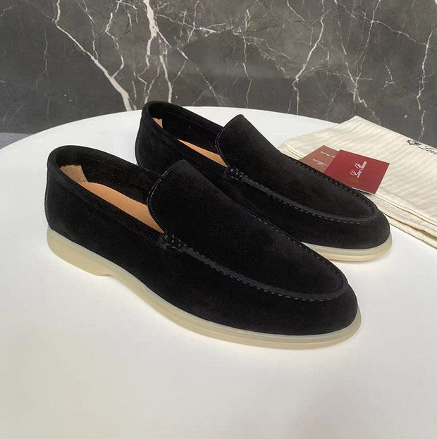 Men's Loafers Summer Casual Frost Flat Shoes Slip-on Driving Shoes - Jo-Bolt-Store