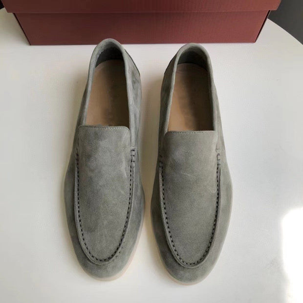 Men's Loafers Summer Casual Frost Flat Shoes Slip-on Driving Shoes - Jo-Bolt-Store