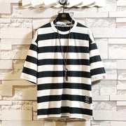 Men's Plus Size Casual Striped TShirt - Jo-Bolt-Store