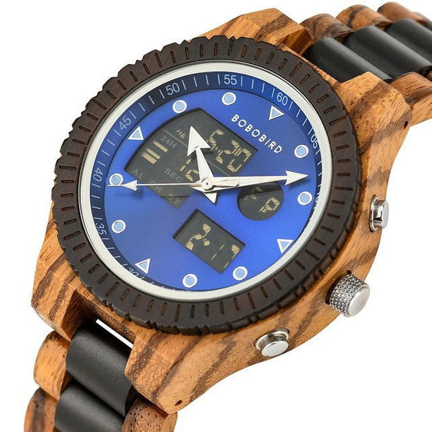 Men's Wooden Watch, Men's Watch, Christmas Gift Watch - Jo-Bolt-Store