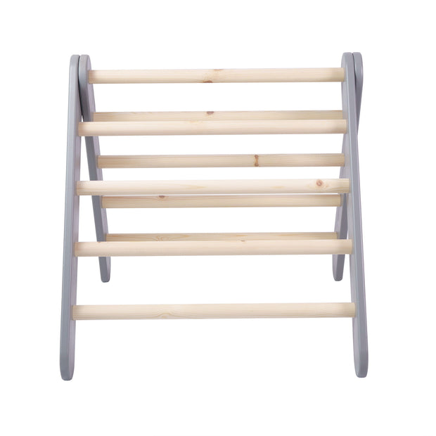 Ladder with a Slide-Climbing Wall - Grey