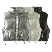 Metal Feeling Two Sides Cotton Vest - Jo-Bolt-Store