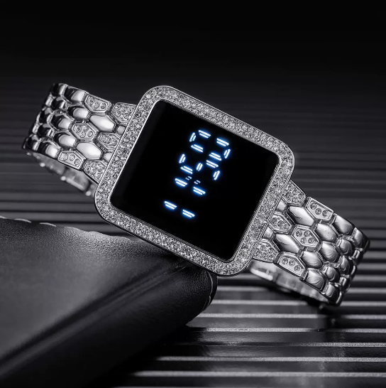 Middle-aged And Elderly Watch Niche Light Luxury Large Digital Waterproof - Jo-Bolt-Store