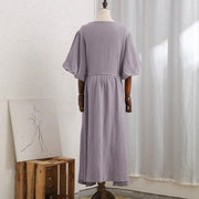 Muslin 100% Cotton  Elegant Party Beach Sundress - Jo-Bolt-Store
