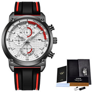 New Creative Design Blue Watches Men Luxury Quartz Wristwatch Stainless Steel Chronograph Sport Men Watch Relogio Masculino - Jo-Bolt-Store