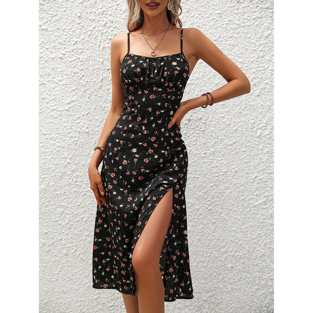 New Polka Dot Print Suspender Dress Summer for women - Jo-Bolt-Store