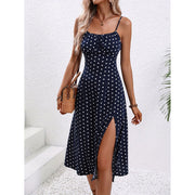 New Polka Dot Print Suspender Dress Summer for women - Jo-Bolt-Store