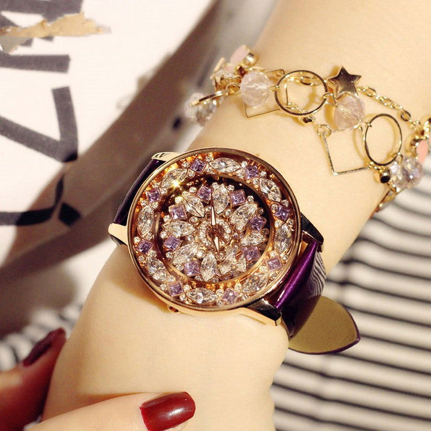 New Women's Luxury Waterproof Diamond British Watch - Jo-Bolt-Store