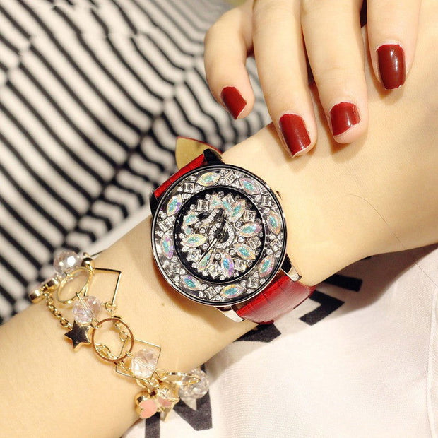 New Women's Luxury Waterproof Diamond British Watch - Jo-Bolt-Store