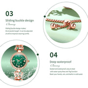 New Women's Premium Luxury Waterproof Bracelet Watch - Jo-Bolt-Store