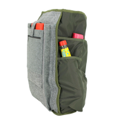Cafe Backpack with G-hook - Khaki & Beige