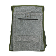 Cafe Backpack with G-hook - Khaki & Beige
