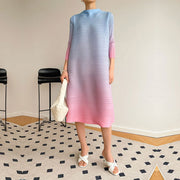 Pleated Plus Size Dress - Jo-Bolt-Store