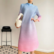Pleated Plus Size Dress - Jo-Bolt-Store