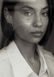 Radius Earrings - Silver
