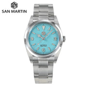 San Martin Men Watch Stainless Steel Fashion Luxury C - Jo-Bolt-Store