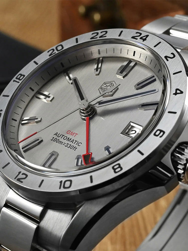 San Martin New 39mm Luxury GMT Mens Watch - Jo-Bolt-Store