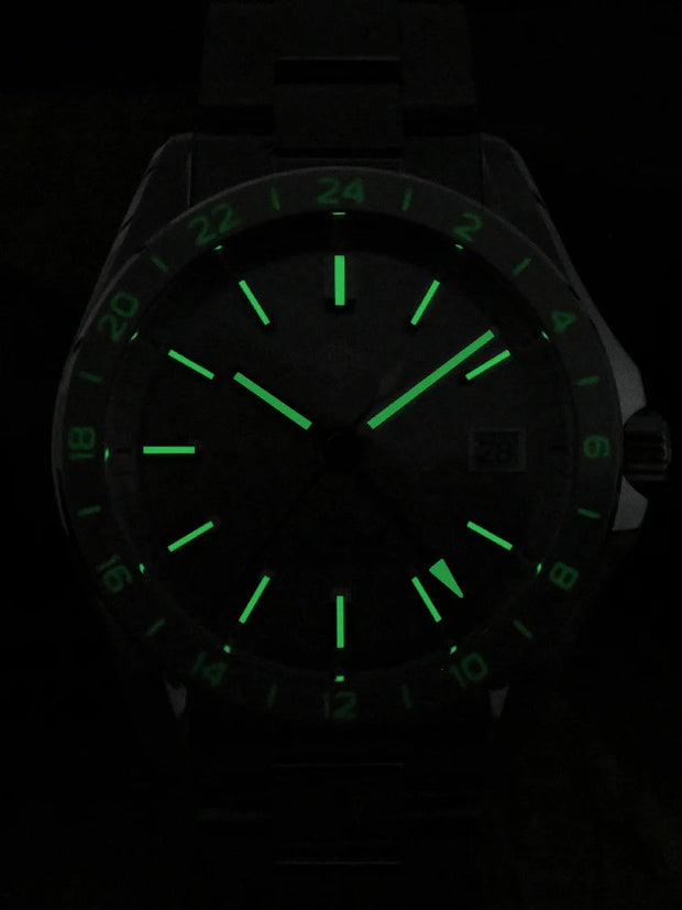 San Martin New 39mm Luxury GMT Mens Watch - Jo-Bolt-Store