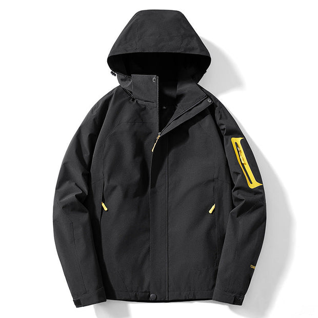 Shell Jacket Windproof Waterproof Mountaineering Suit Cold-proof Warm Coat - Jo-Bolt-Store