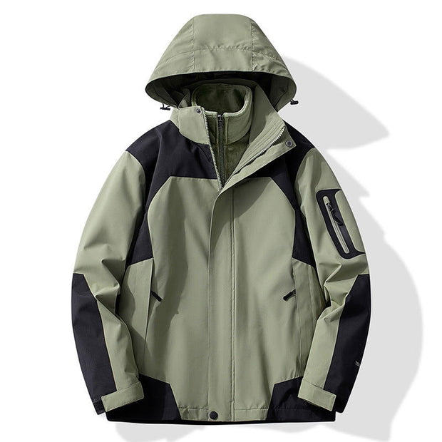 Shell Jacket Windproof Waterproof Mountaineering Suit Cold-proof Warm Coat - Jo-Bolt-Store