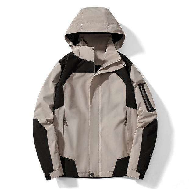 Shell Jacket Windproof Waterproof Mountaineering Suit Cold-proof Warm Coat - Jo-Bolt-Store