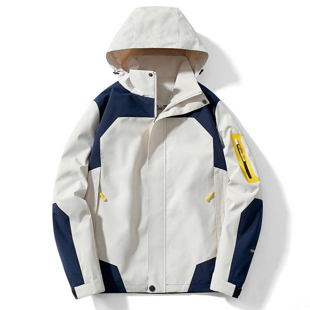 Shell Jacket Windproof Waterproof Mountaineering Suit Cold-proof Warm Coat - Jo-Bolt-Store