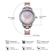Shengke Bracelet Women Watch New Quartz Top Brand Luxury Fashion Crystal Wristwatches Ladies Gift Relogio Feminino - Jo-Bolt-Store