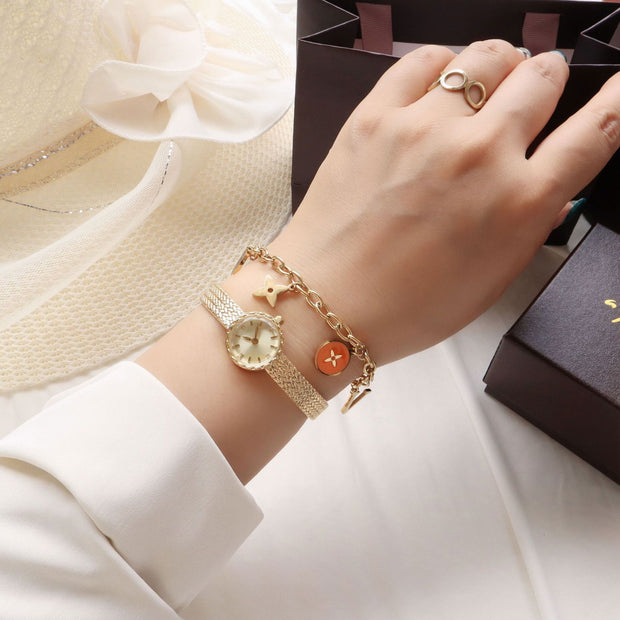 Simple Retro Special Interest Light Luxury Small Gold Women's Watch - Jo-Bolt-Store