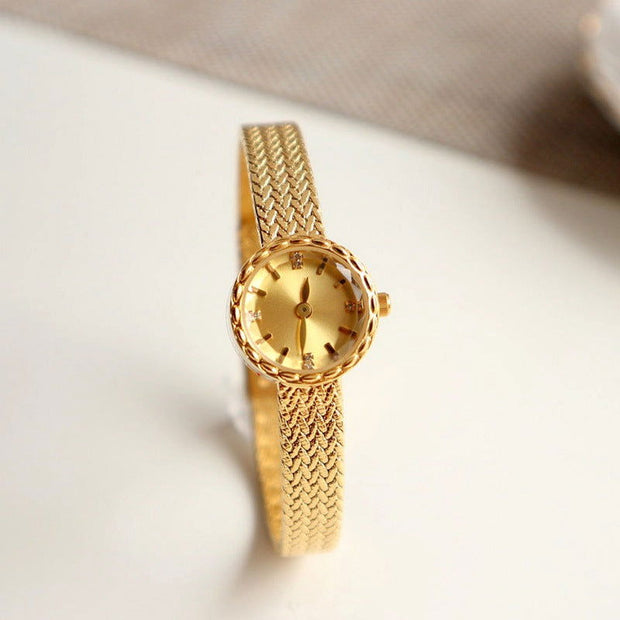 Simple Retro Special Interest Light Luxury Small Gold Women's Watch - Jo-Bolt-Store