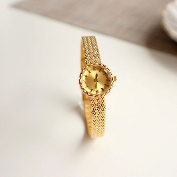 Simple Retro Special Interest Light Luxury Small Gold Women's Watch - Jo-Bolt-Store