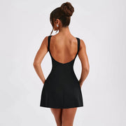 Slim-fitting Backless Dress Summer Sleeveless Short Dresses - Jo-Bolt-Store
