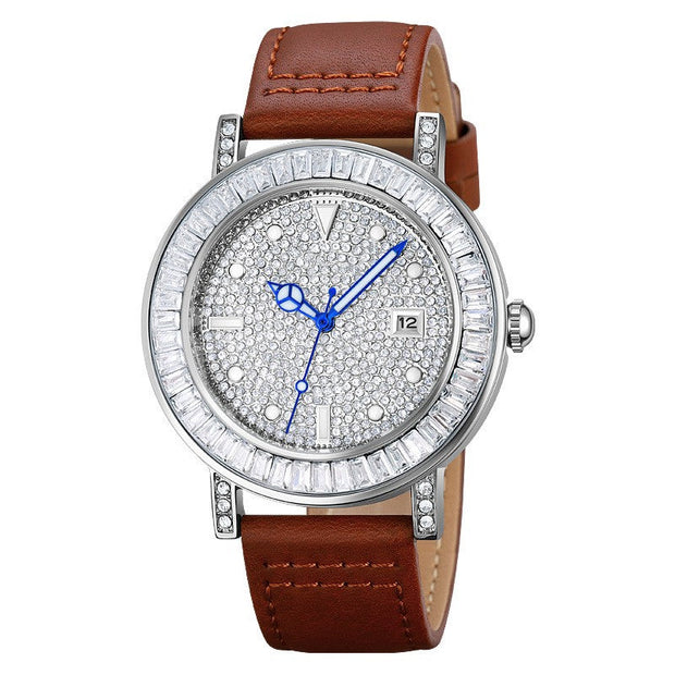 Special Interest Light Luxury Women's Watch Round Diamond Quartz - Jo-Bolt-Store