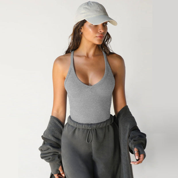 Spring Knitted Vest Sexy Slim Top Womens Clothing - Jo-Bolt-Store