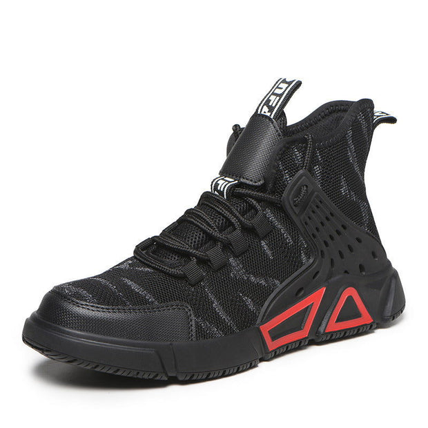 Stylish And Lightweight Safety Protection Anti-smashing And Anti-penetration Non-slip Wear-resistant Work Shoes Men - Jo-Bolt-Store
