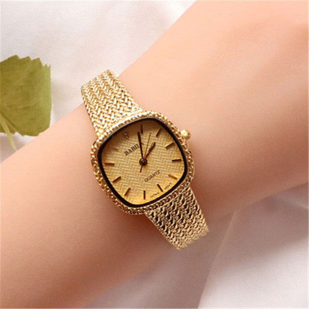 Ultra-thin Retro Sand Gold Square Watch Luxury Temperament - Jo-Bolt-Store