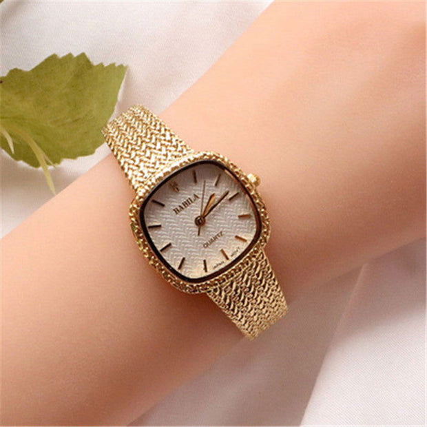 Ultra-thin Retro Sand Gold Square Watch Luxury Temperament - Jo-Bolt-Store