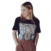 Unisex Organic Cotton T-shirt with Illustration - Decision