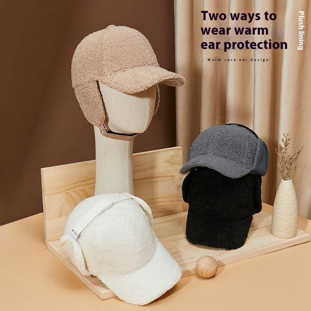 Ushanka Plus Size Warm Berber Fleece Ear Protection - Jo-Bolt-Store