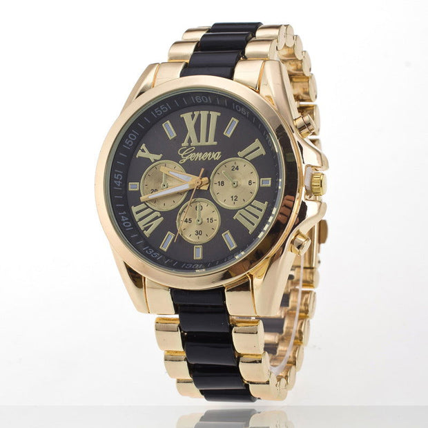 WISH hot watch, rubber watch, fashion three eye, steel belt watch, Geneva watch - Jo-Bolt-Store