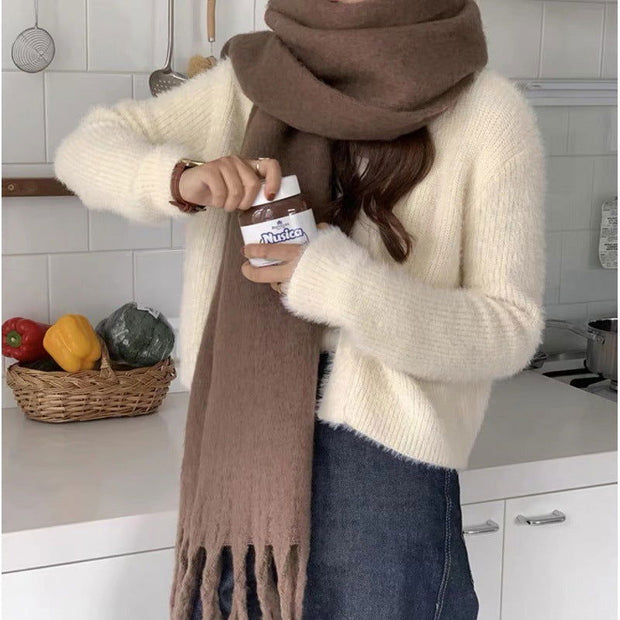Warm Plush Scarf For Women - Jo-Bolt-Store
