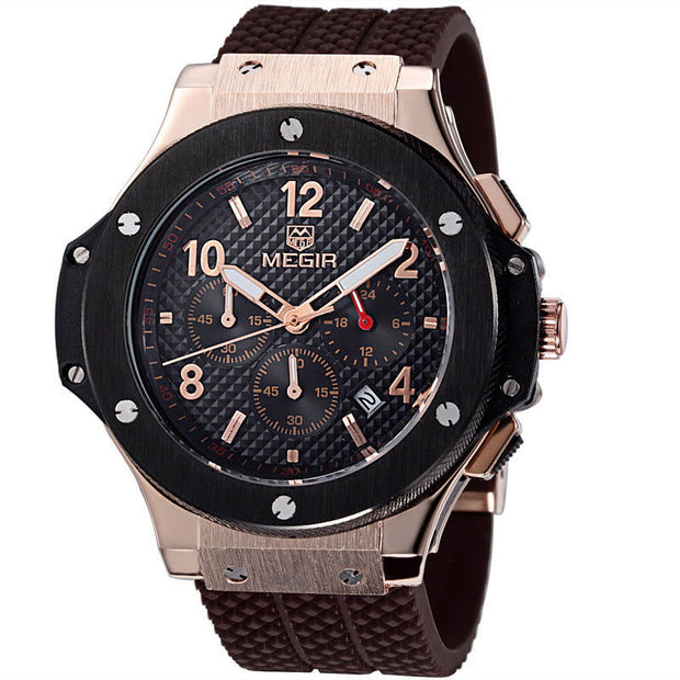 Watches Men Luxury Quartz Wrist Watch Male Sports Military Chronograph Watches - Jo-Bolt-Store