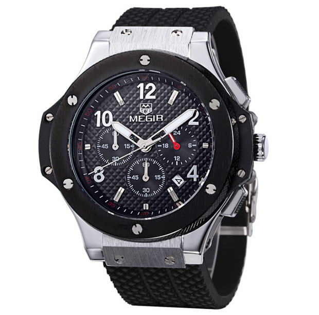 Watches Men Luxury Quartz Wrist Watch Male Sports Military Chronograph Watches - Jo-Bolt-Store