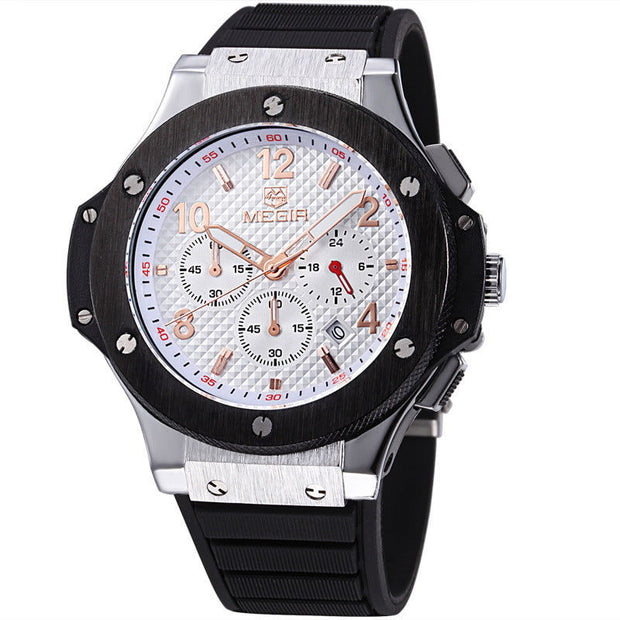 Watches Men Luxury Quartz Wrist Watch Male Sports Military Chronograph Watches - Jo-Bolt-Store