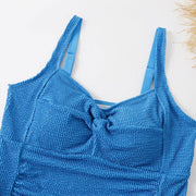 Women Plus Size Swimsuit Solid Padded Vintage - Jo-Bolt-Store