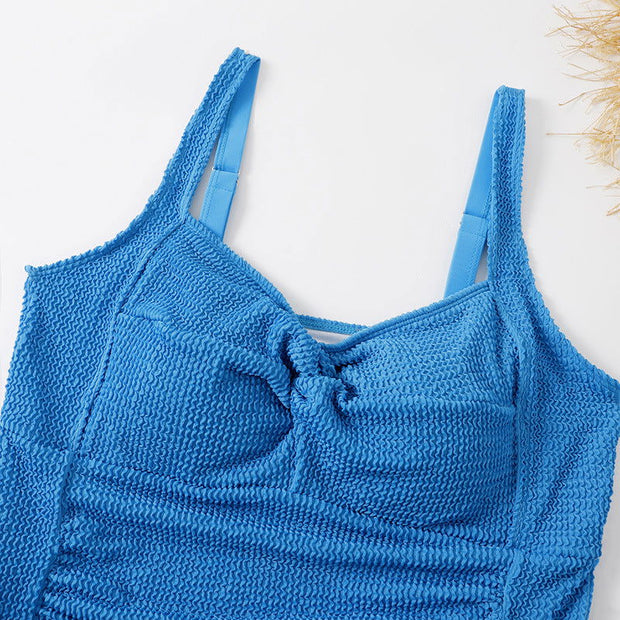 Women Plus Size Swimsuit Solid Padded Vintage - Jo-Bolt-Store