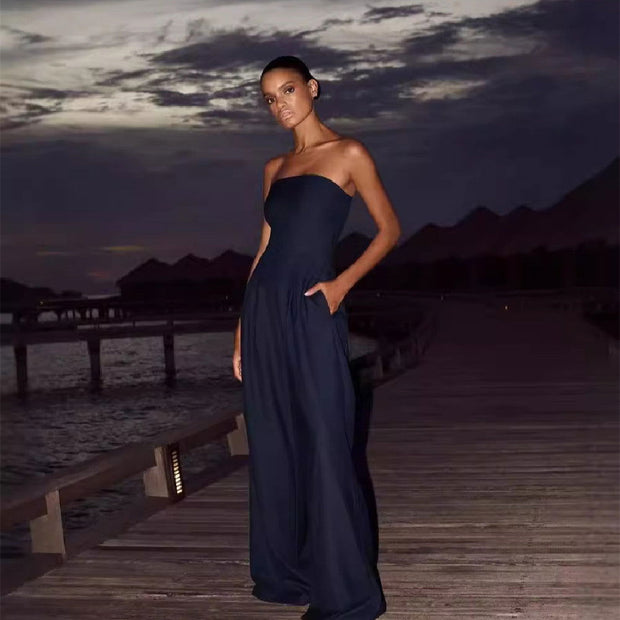Women's Casual Slim-fit Temperament Jumpsuit - Jo-Bolt-Store