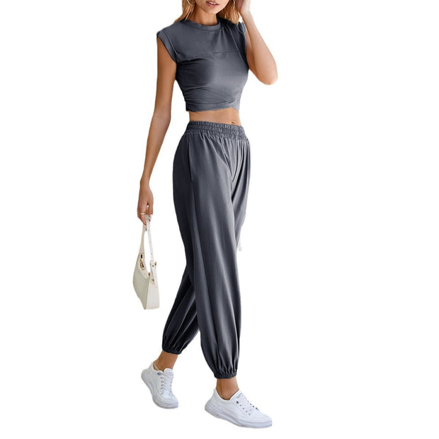 Women's Casual Slim Fit Vest Pants Suit - Jo-Bolt-Store
