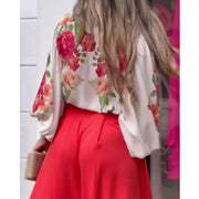 Women's Fashion Plus Size Long Sleeve Top Suit - Jo-Bolt-Store