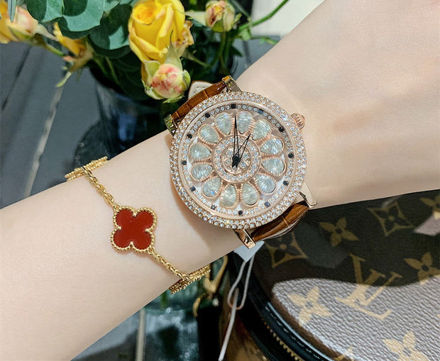 Women's Niche Diamond Luxury Rainbow Watch - Jo-Bolt-Store