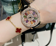 Women's Niche Diamond Luxury Rainbow Watch - Jo-Bolt-Store